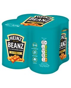 Heinz Baked Beans 4 Pack 415g x6