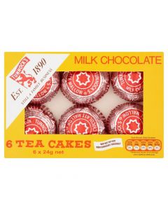 Tunnock's Milk Chocolate Teacakes 6 Pack