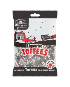 Walker's Nonsuch Liquorice Toffee 12x150g